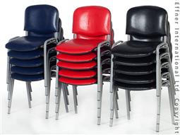 KULT - Kunstleder / Gestell Schwarz -